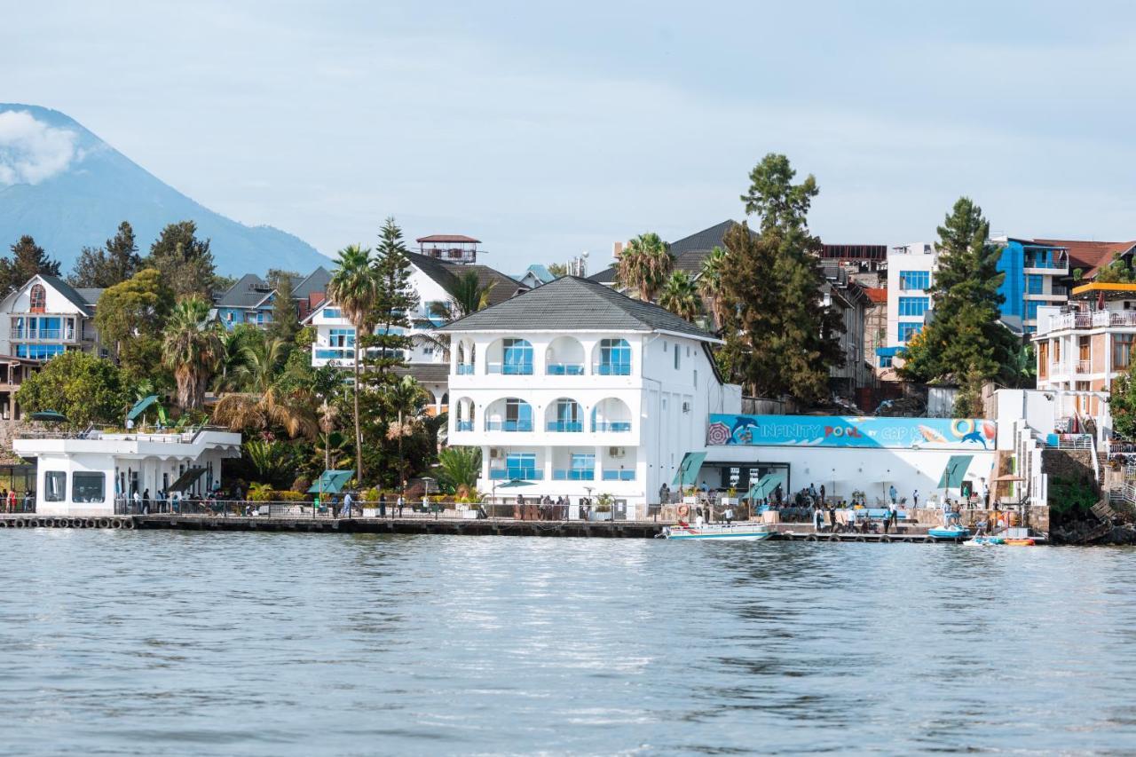 Cap Kivu Hotel Goma Luaran gambar